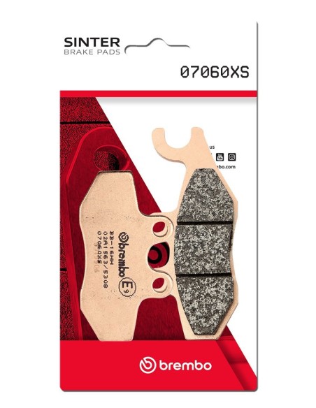 Pastillas freno Brembo sinterizadas 07060XS | Motoauto