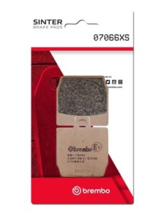 Pastillas freno Brembo sinterizadas 07066XS | Motoauto