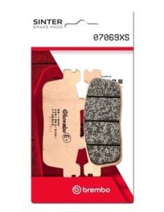 Pastillas freno Brembo sinterizadas 07069XS | Motoauto