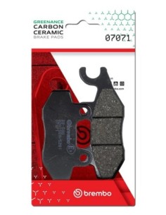 Pastillas de freno Brembo genuinas 07071 | Motoauto