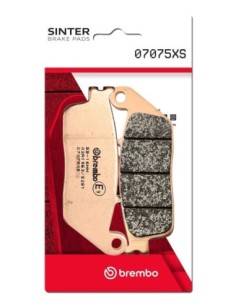 Pastillas freno Brembo sinterizadas 07075XS | Motoauto