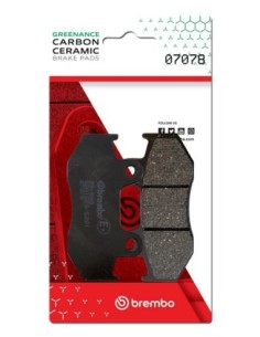 Pastillas de freno Brembo genuinas 07078 | Motoauto