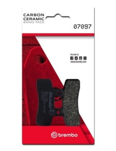 Pastillas de freno Brembo genuinas 07097 | Motoauto