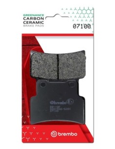 Pastillas de freno Brembo genuinas 07100 | Motoauto