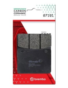 Pastillas de freno Brembo genuinas 07101 | Motoauto