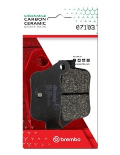 Pastillas de freno Brembo genuinas 07103 | Motoauto