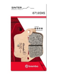 Pastillas freno Brembo sinterizadas 07103XS | Motoauto