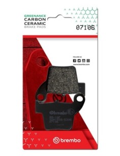 Pastillas de freno Brembo genuinas 07106 | Motoauto