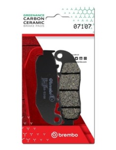 Pastillas de freno Brembo genuinas 07107 | Motoauto