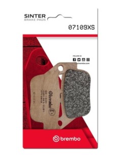 Pastillas freno Brembo sinterizadas 07109XS | Motoauto