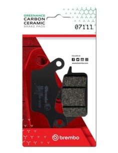 Pastillas de freno Brembo genuinas 07111 | Motoauto