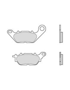 Pastillas de freno Brembo genuinas 07114 | Motoauto