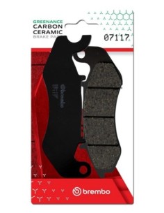 Pastillas de freno Brembo genuinas 07117 | Motoauto