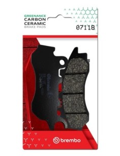 Pastillas de freno Brembo genuinas 07118 | Motoauto