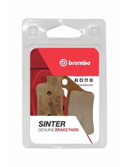 Pastillas de freno Brembo genuinas 07BB0258 | Motoauto