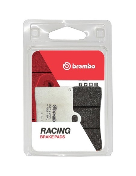 Pastillas de freno Brembo de carbono 07BB15RC | Motoauto