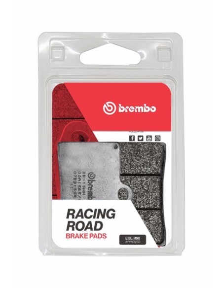 Pastillas freno Brembo sinterizadas 07BB15SR | Motoauto