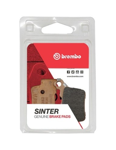 Pastillas de freno Brembo genuinas 07BB275A | Motoauto