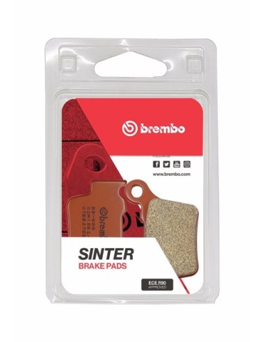 Pastillas freno Brembo sinterizadas 07BB27SD | Motoauto