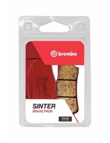 Pastillas freno Brembo sinterizadas 07BB28SP | Motoauto