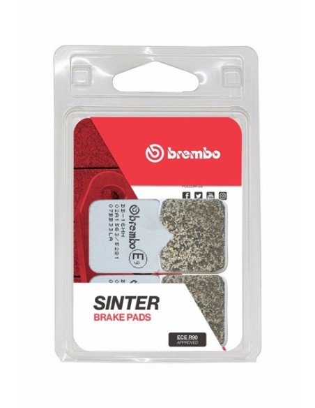 Pastillas freno Brembo sinterizadas 07BB33LA | Motoauto