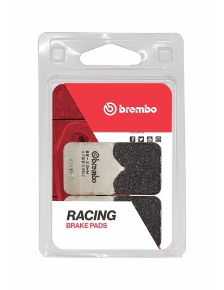 Pastillas de freno Brembo de carbono 07BB33RC | Motoauto