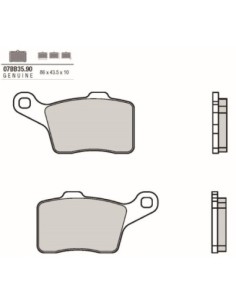 Pastillas de freno Brembo genuinas 07BB3590 | Motoauto
