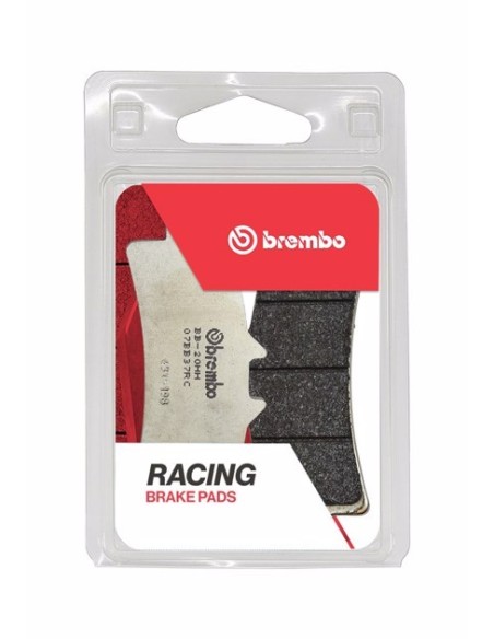 Pastillas de freno Brembo de carbono 07BB37RC | Motoauto