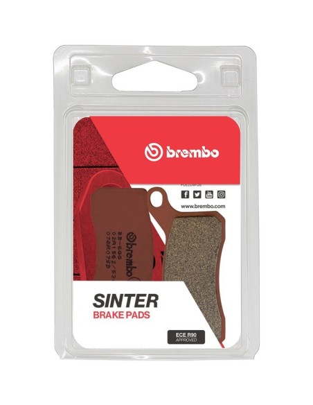 Pastillas freno Brembo sinterizadas 07GR07SD | Motoauto