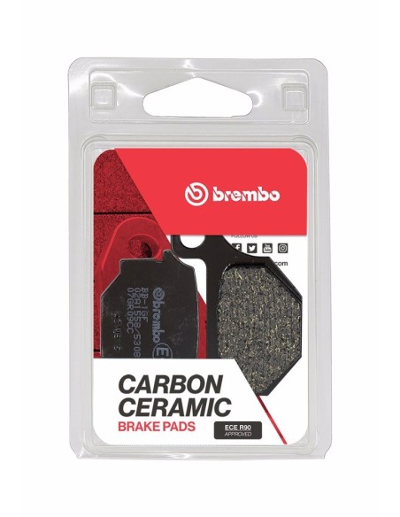 Pastillas de freno Brembo orgánicas 07GR09CC | Motoauto