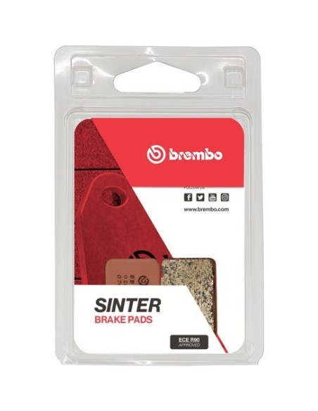 Pastillas freno Brembo sinterizadas 07GR55SD | Motoauto
