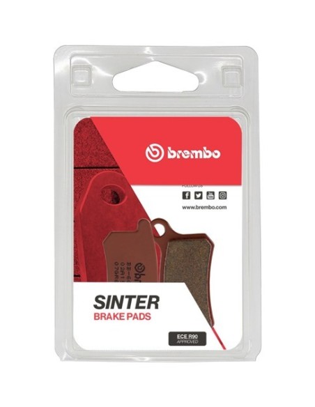 Pastillas freno Brembo sinterizadas 07GR69SD | Motoauto
