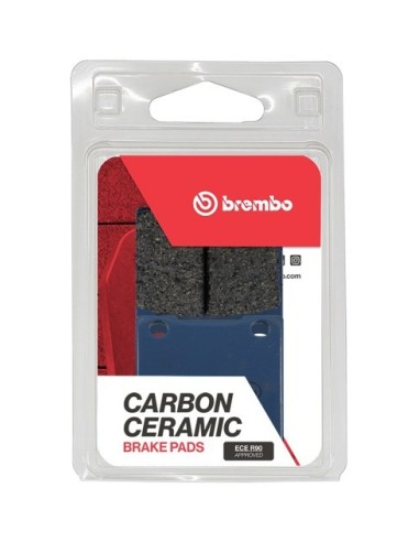 Pastillas de freno Brembo genuinas 07HO0712 | Motoauto