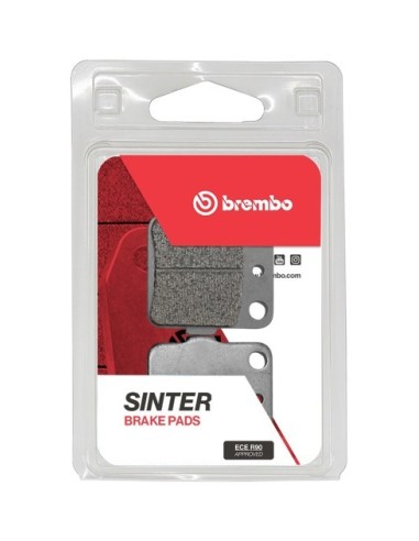 Pastillas freno Brembo sinterizadas 07HO22SX | Motoauto