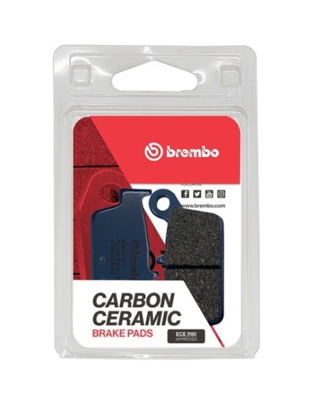 Pastillas de freno Brembo genuinas 07HO2608 | Motoauto