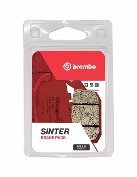 Pastillas freno Brembo sinterizadas 07HO27SP | Motoauto
