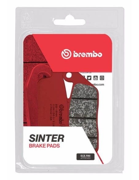 Pastillas freno Brembo sinterizadas 07HO41SA | Motoauto