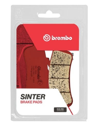 Pastillas freno Brembo sinterizadas 07HO43SP | Motoauto