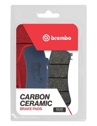 Pastillas de freno Brembo orgánicas 07HO44CC | Motoauto