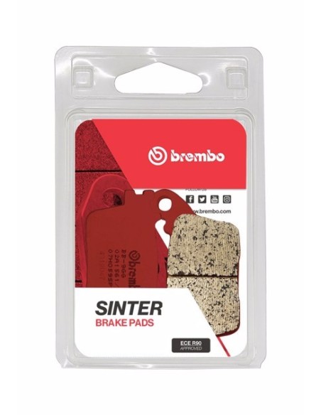 Pastillas freno Brembo sinterizadas 07HO59SP | Motoauto