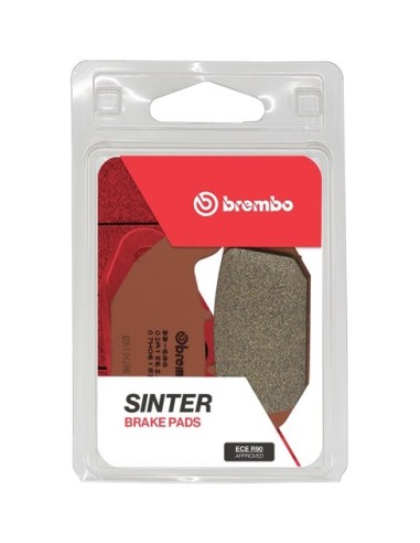 Pastillas freno Brembo sinterizadas 07HO61SD | Motoauto