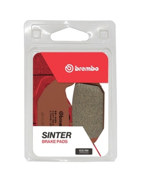 Pastillas freno Brembo sinterizadas 07HO61SD | Motoauto