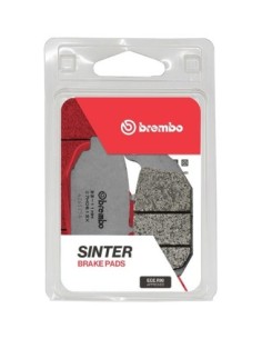 Pastillas freno Brembo sinterizadas 07HO61SX | Motoauto