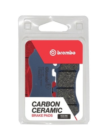 Pastillas de freno Brembo orgánicas 07HO64CC | Motoauto