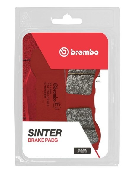 Pastillas freno Brembo sinterizadas 07HO65SA | Motoauto