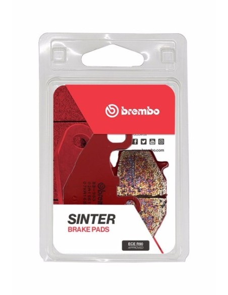 Pastillas freno Brembo sinterizadas 07KA16SP | Motoauto