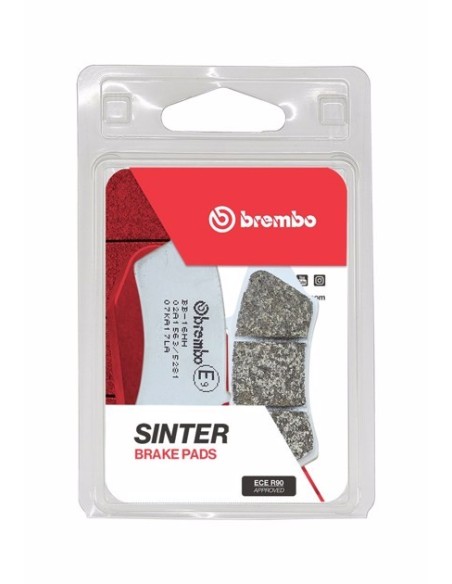 Pastillas freno Brembo sinterizadas 07KA17LA | Motoauto