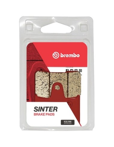 Pastillas freno Brembo sinterizadas 07KA21SP | Motoauto