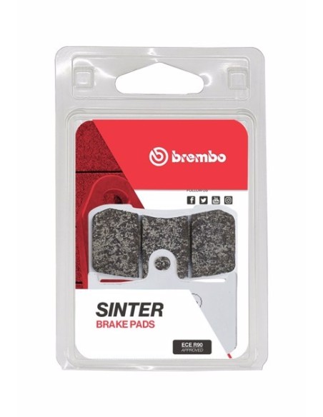 Pastillas freno Brembo sinterizadas 07KA23LA | Motoauto