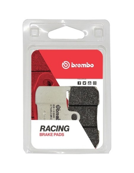 Pastillas de freno Brembo de carbono 07KA23RC | Motoauto